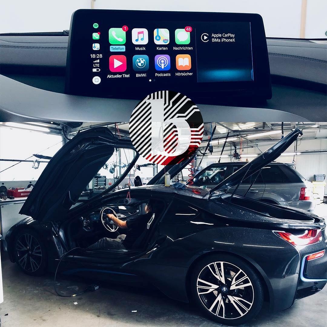 BMW i8 Nachrüstung ID6 Navigationssystem Professional mit Apple Car Play