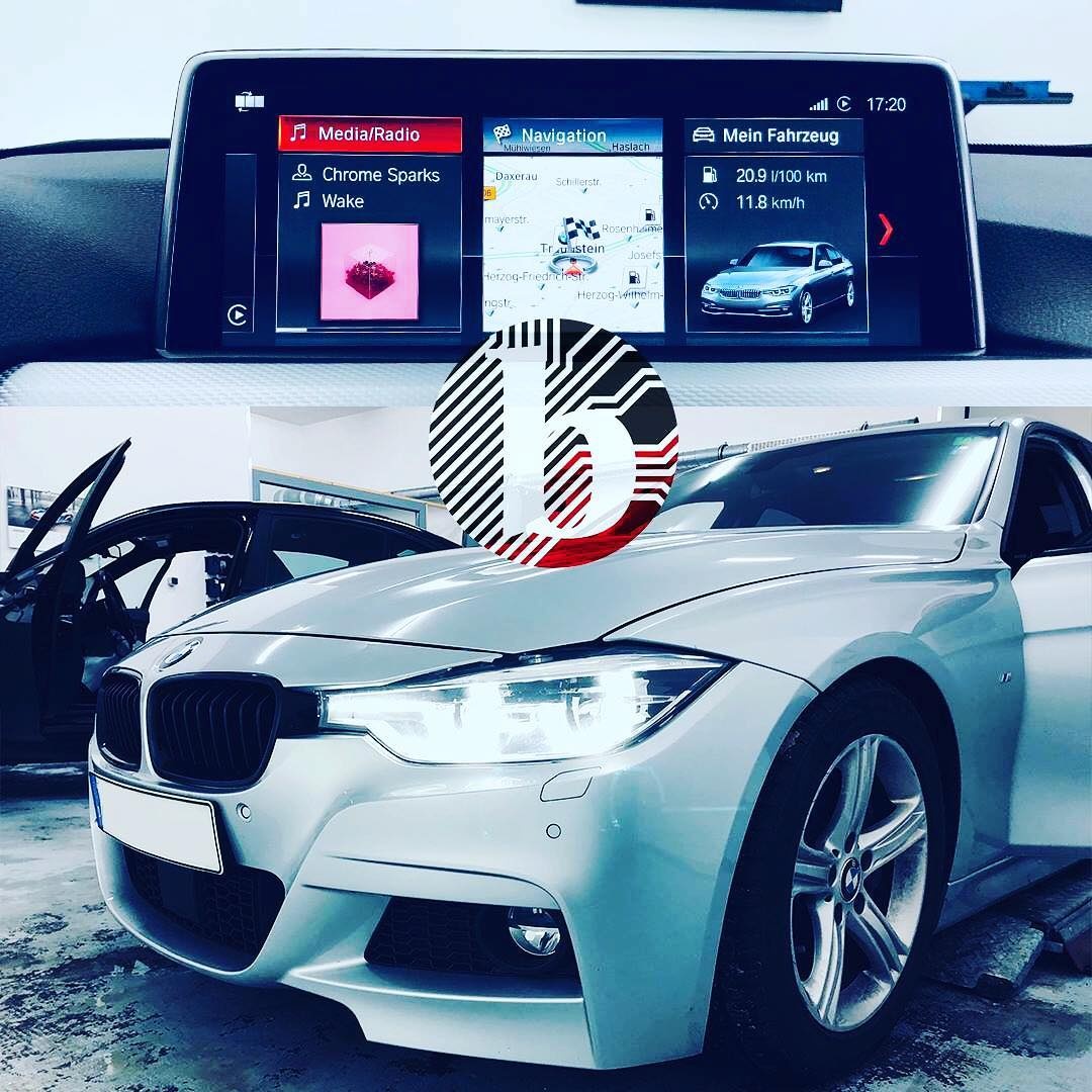 BMW F30 3er Limousine Nachrüstung NBT EVO ID6 Navigationssystem Professional - unter beibehalt der Connected Drive Dienste.