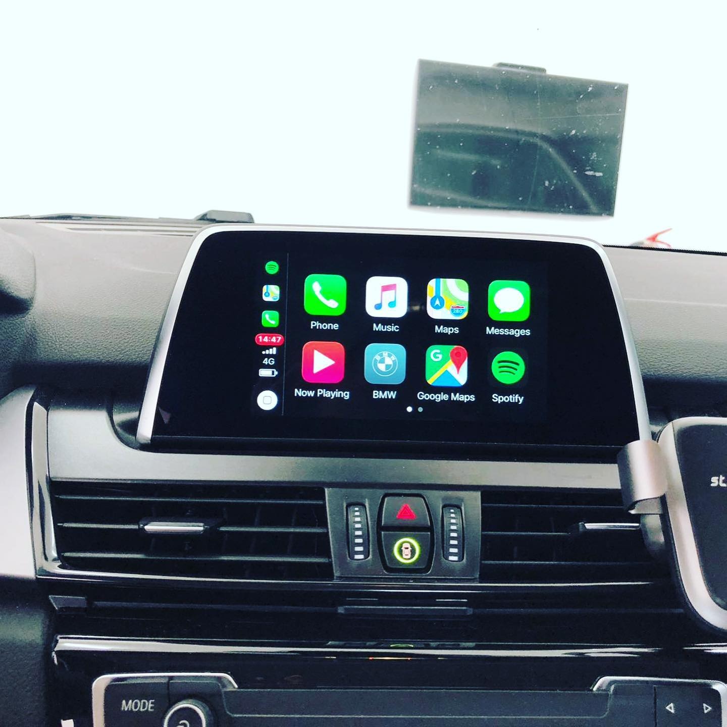 BMW 225xe Nachgerüstet: kabelloses original Apple CarPlay im Fullscreen mit Freischaltcode. ✅ Kein Abo - Lebenslang Apple CarPlay…