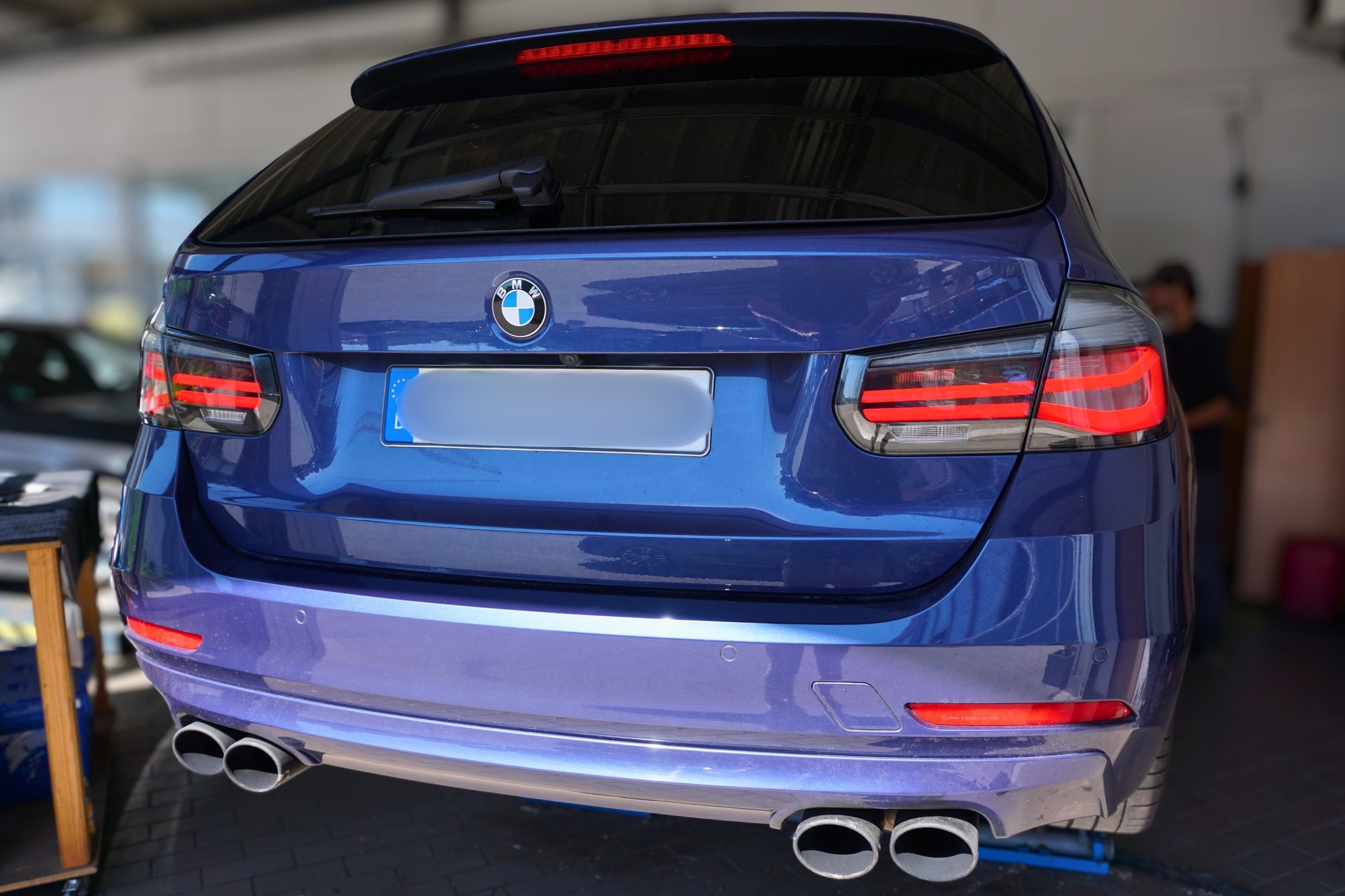 BMW F31 Alpina D3 - Nachrüstung von Adaptive LED-Scheinwerfern, DAB+ sowie M Performance Rückleuchten